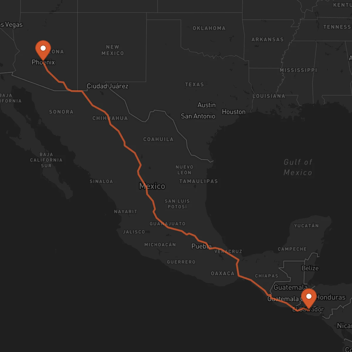 Ruta San Vicente - Phoenix