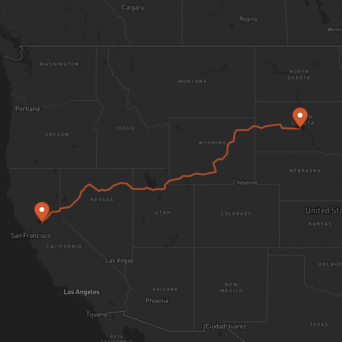 Ruta Pierre - Sacramento