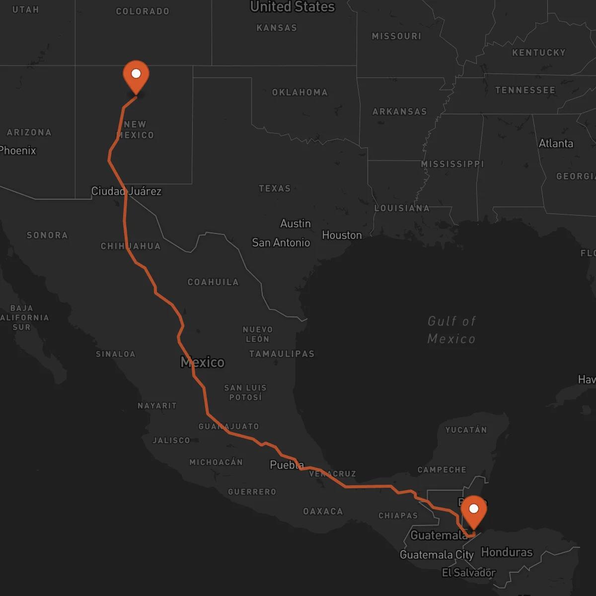 Ruta Santa Fe - Puerto Barrios