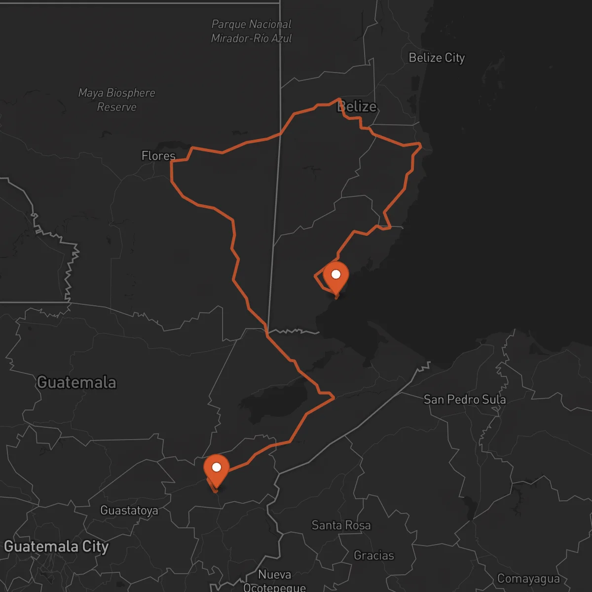 Ruta Zacapa - Punta Gorda