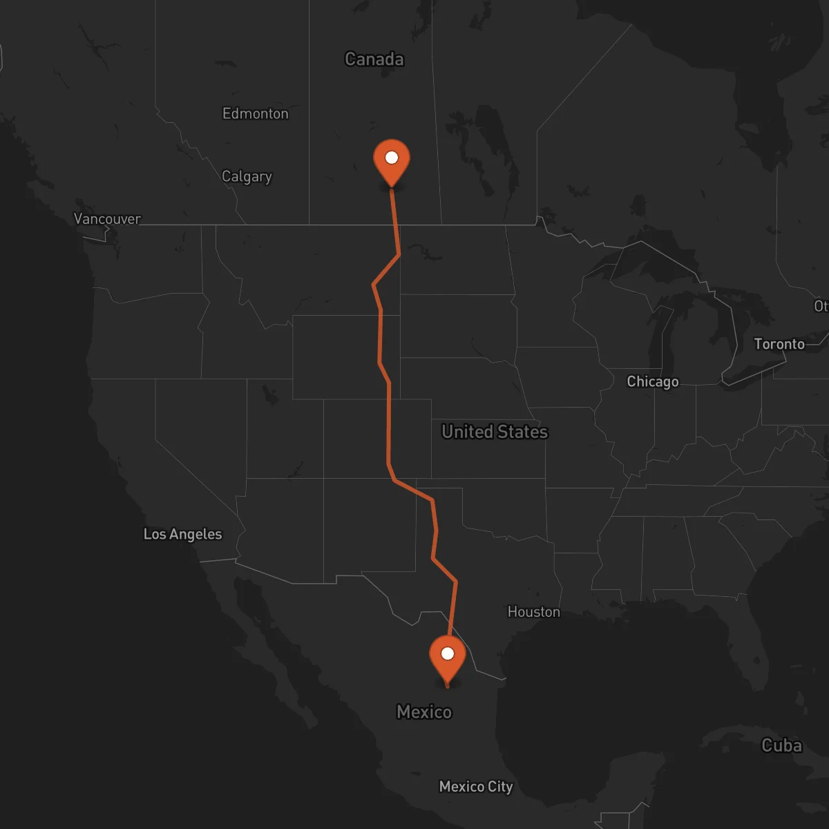 Ruta Saltillo - Regina