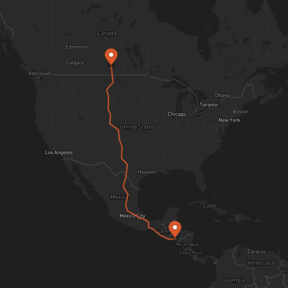 Ruta San Francisco Gotera - Regina