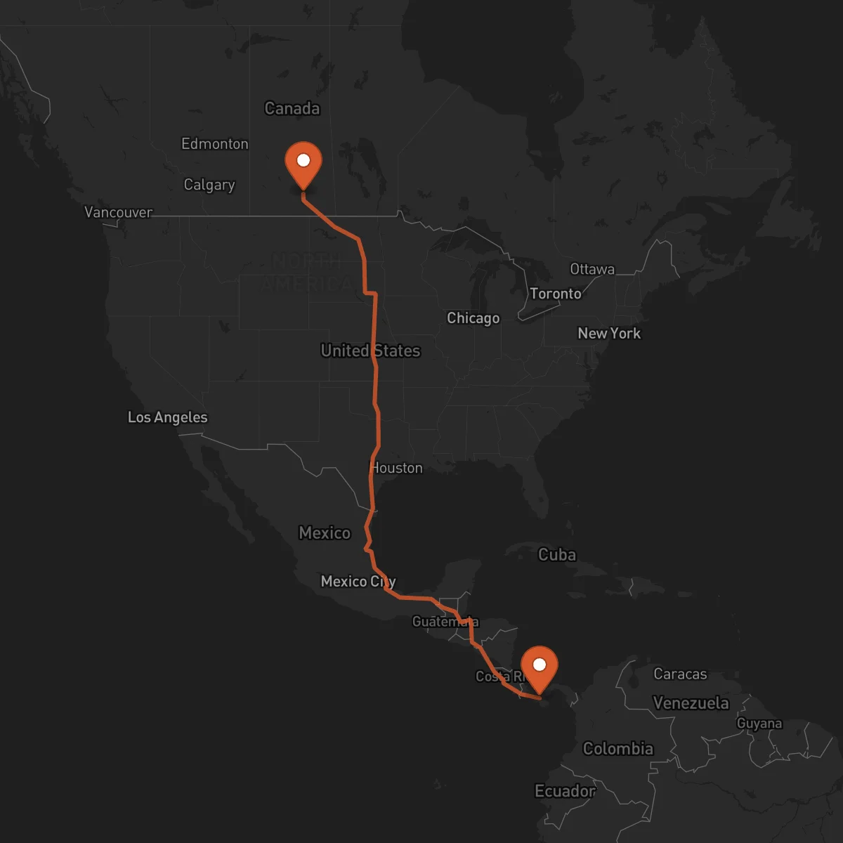 Ruta Santiago de Veraguas - Regina