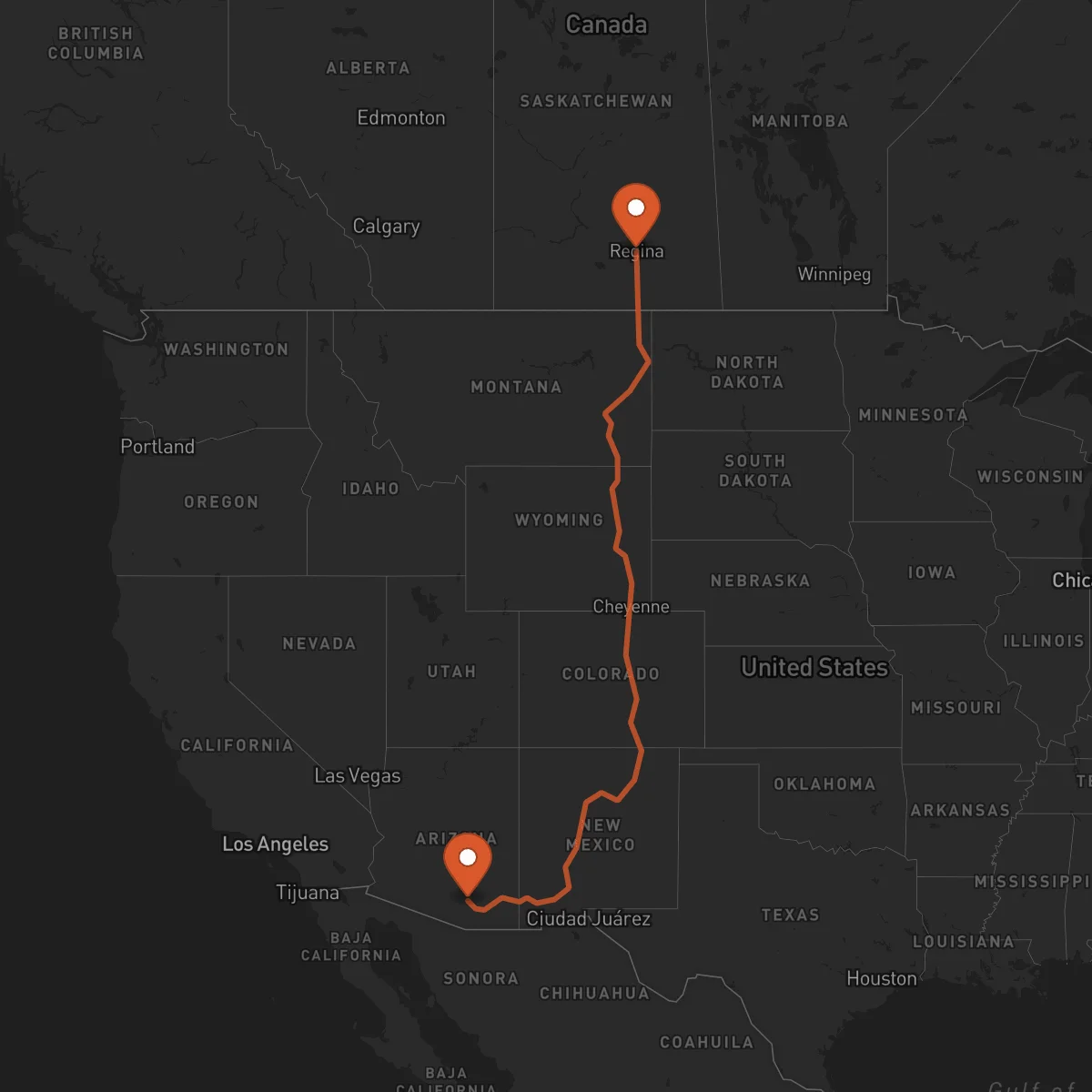 Ruta Regina - Tucson
