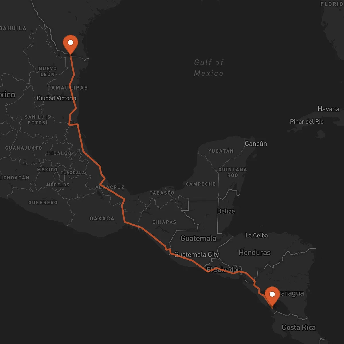 Ruta Reynosa - Rivas