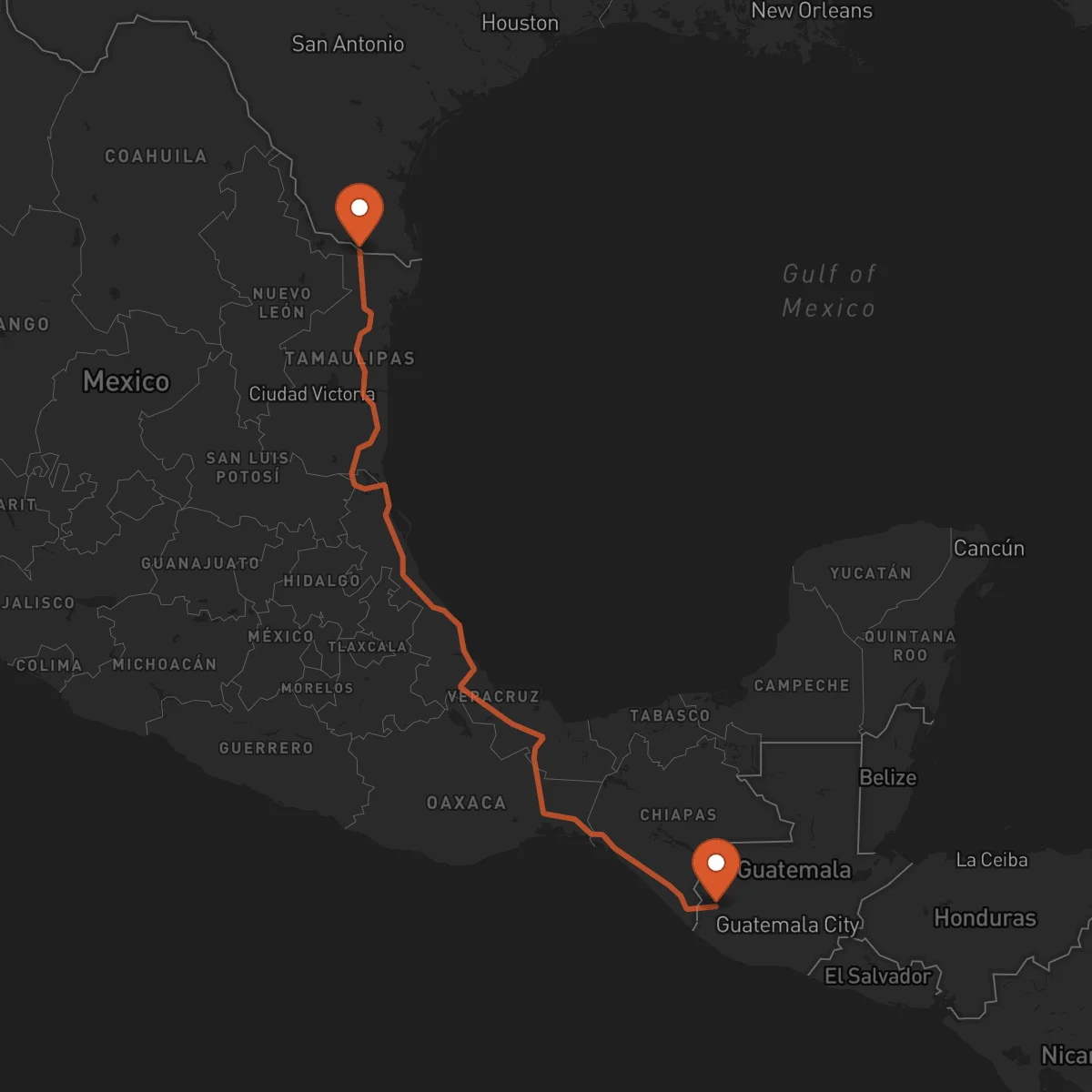 Ruta Reynosa - San Marcos