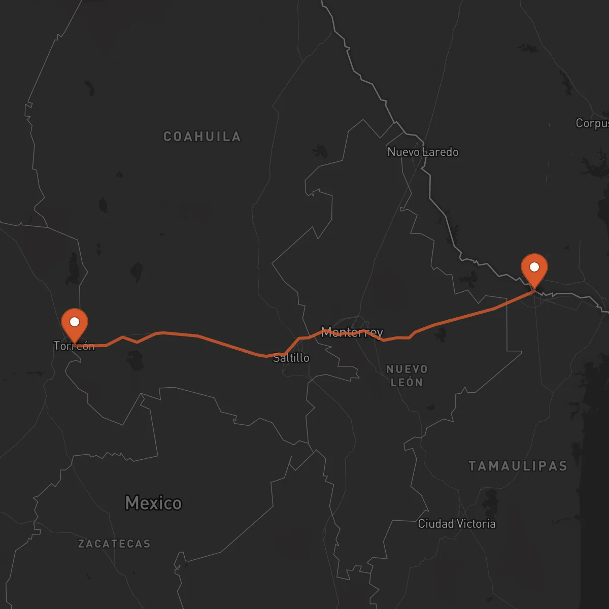 Ruta Reynosa - Torreón