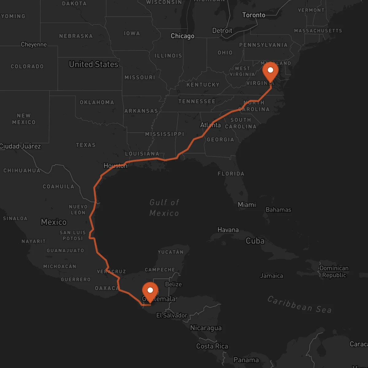 Ruta Totonicapán - Richmond