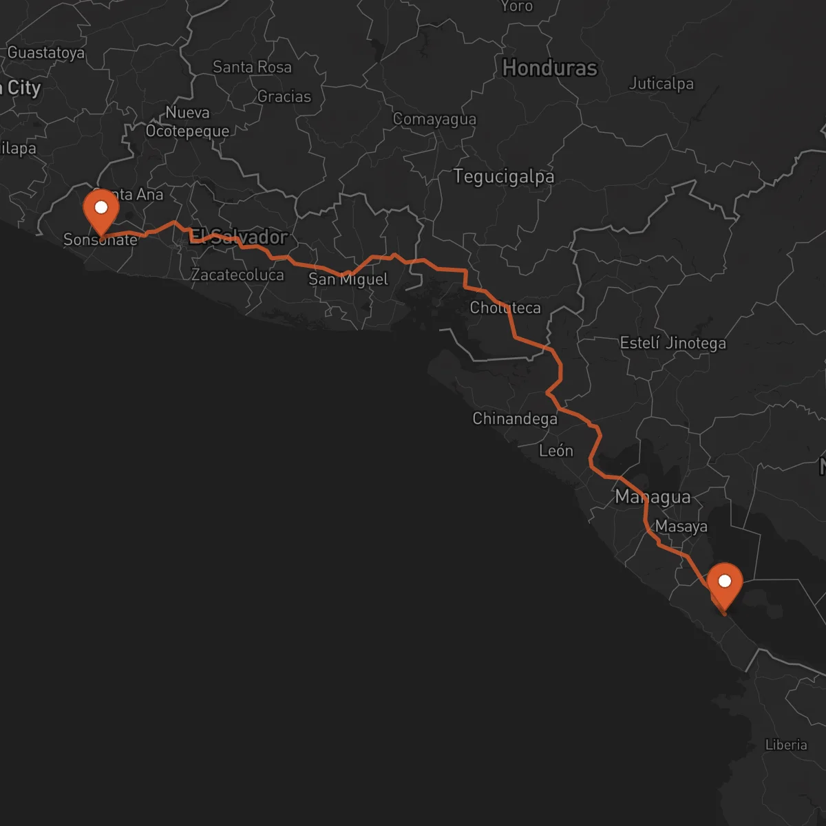 Ruta Rivas - Sonsonate