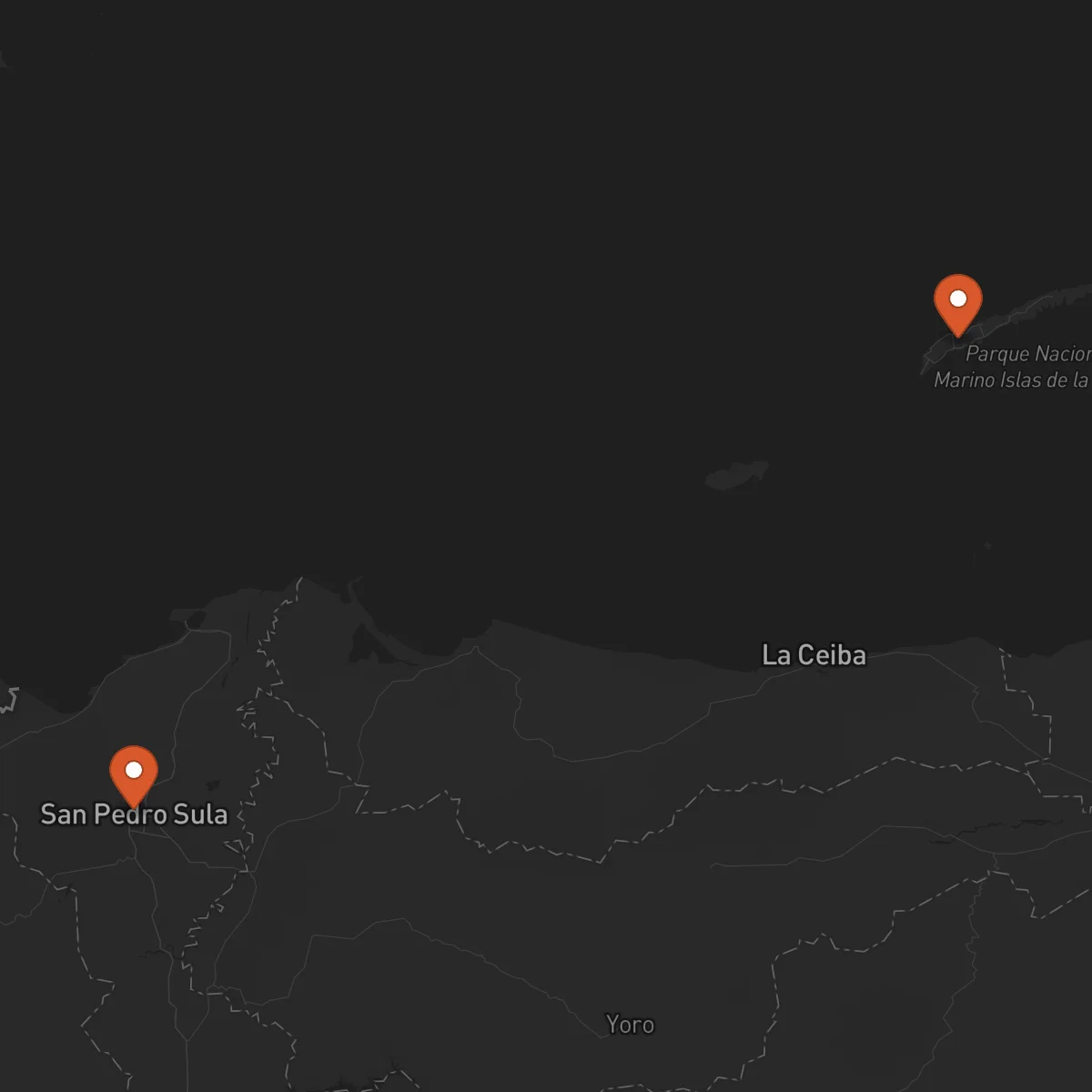 Ruta San Pedro Sula - Roatán
