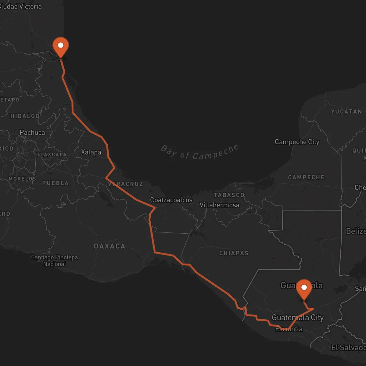Ruta Salamá - Tampico