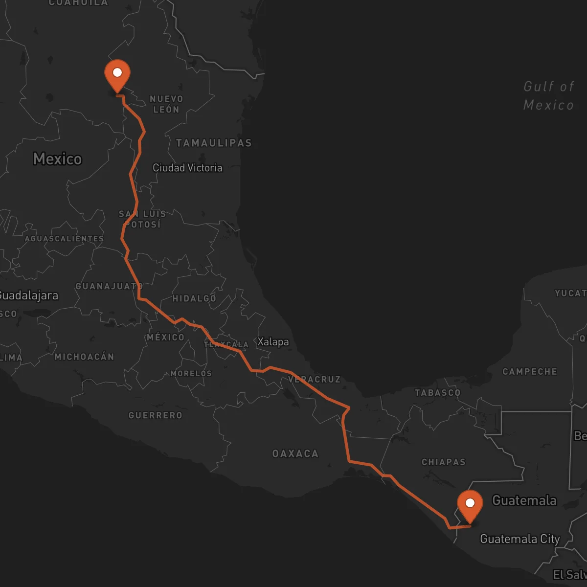 Ruta Saltillo - San Marcos
