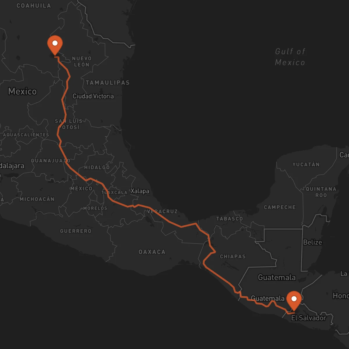 Ruta Santa Ana - Saltillo