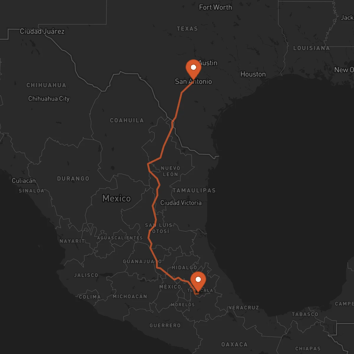 Ruta Tlaxcala de Xicohténcatl - San Antonio