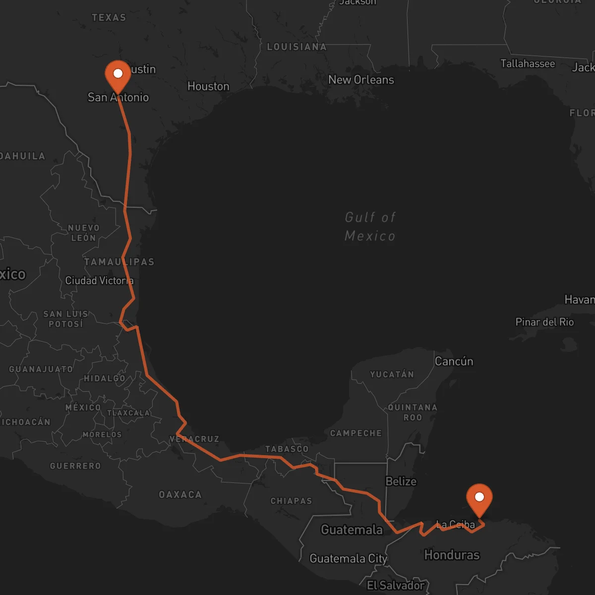 Ruta Trujillo - San Antonio