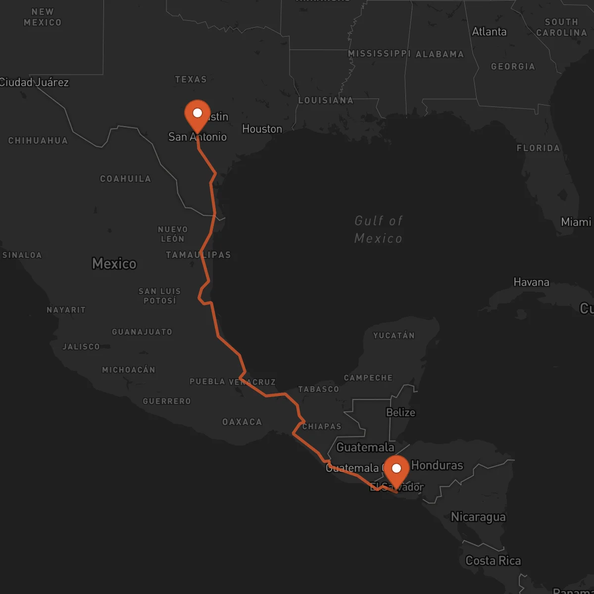 Ruta Zacatecoluca - San Antonio