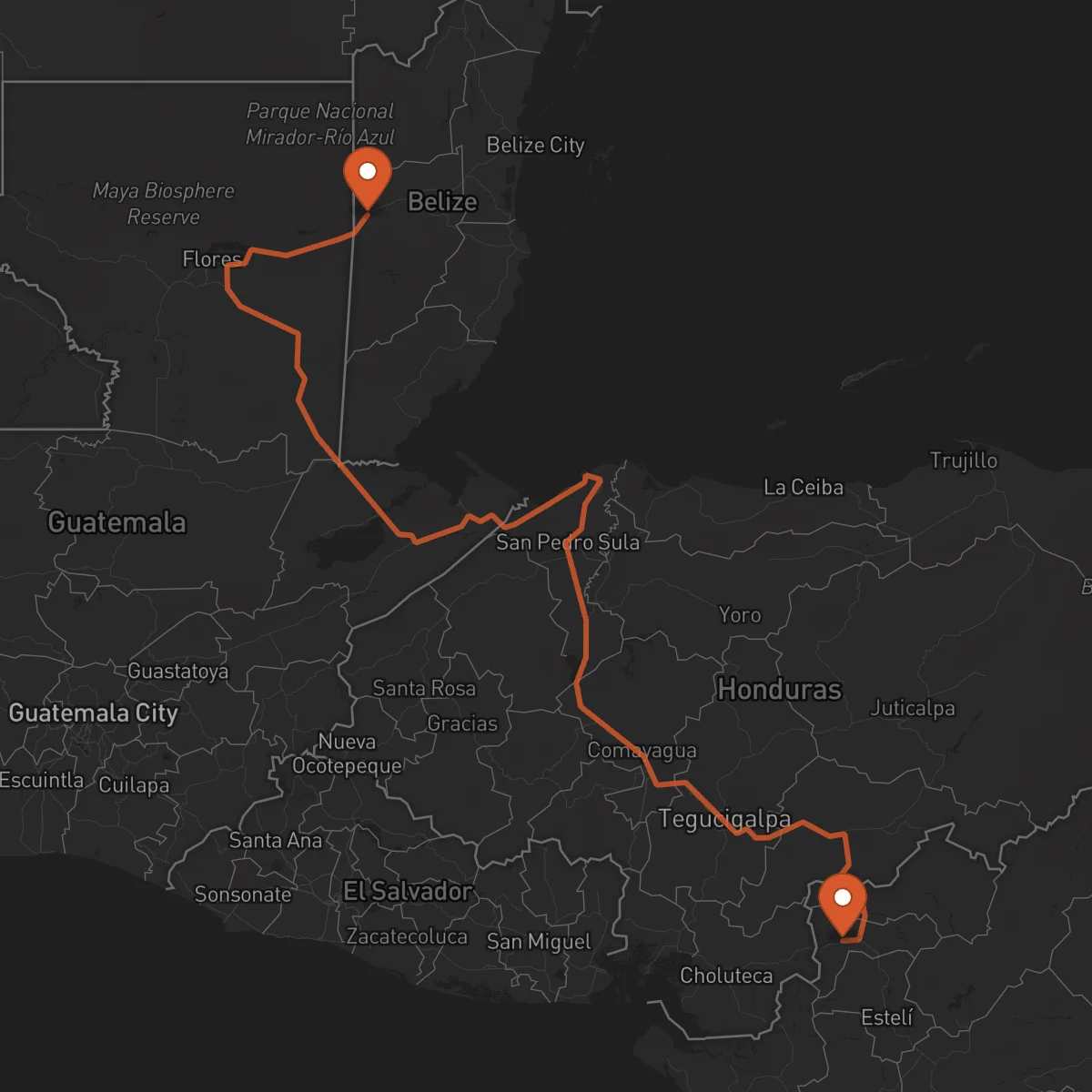 Ruta San Ignacio - Somoto