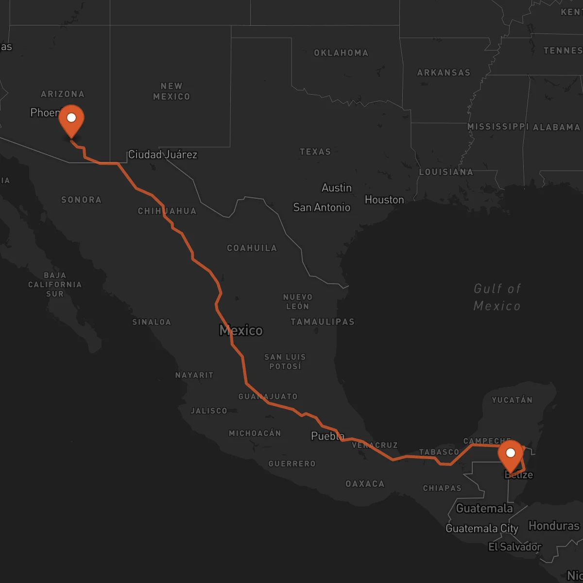 Ruta San Ignacio - Tucson