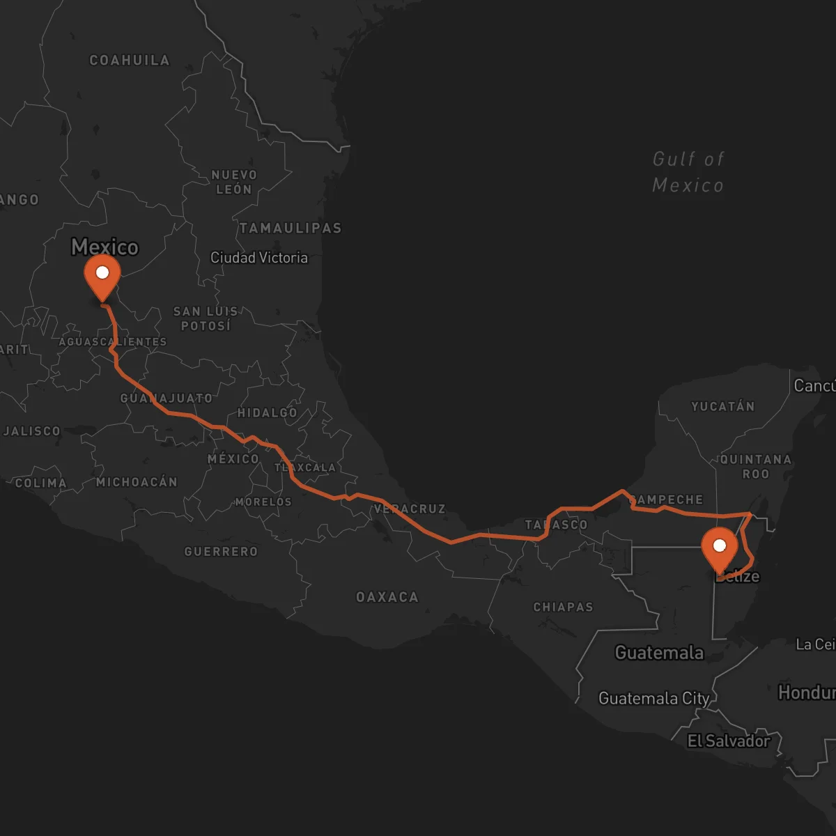 Ruta San Ignacio - Zacatecas
