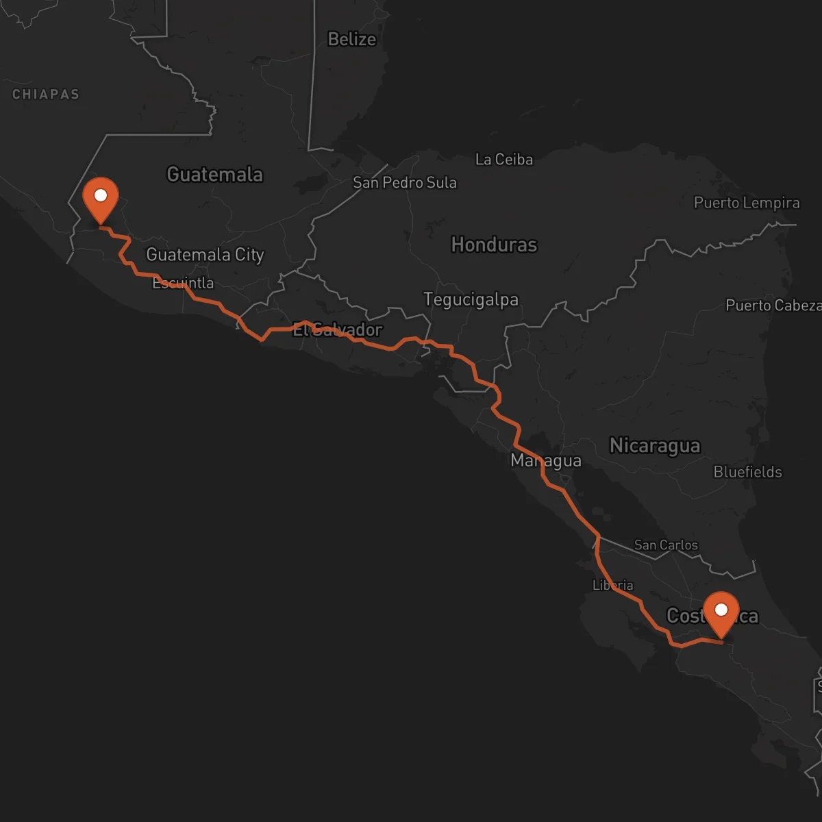 Ruta San José - San Marcos
