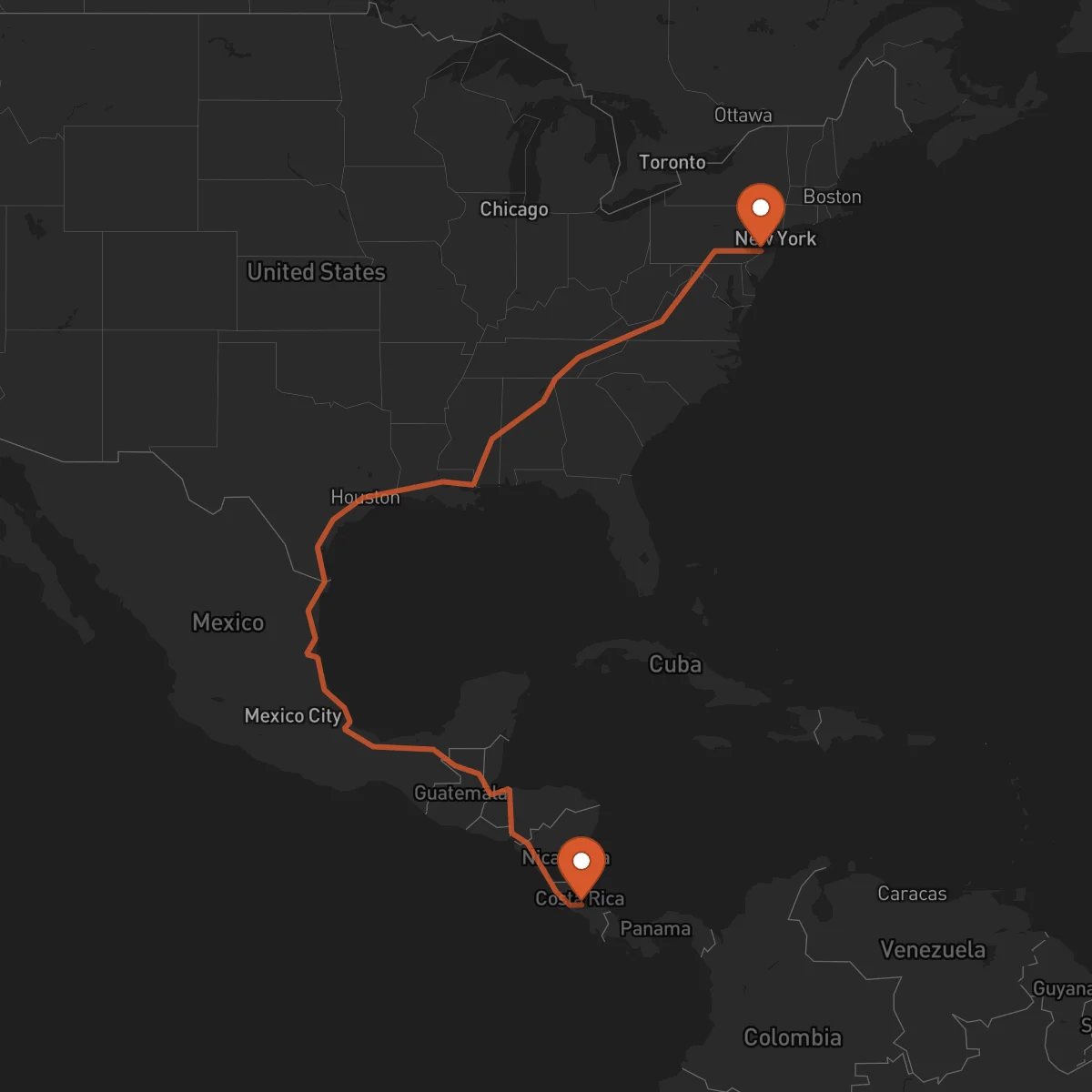 Ruta San José - Trenton