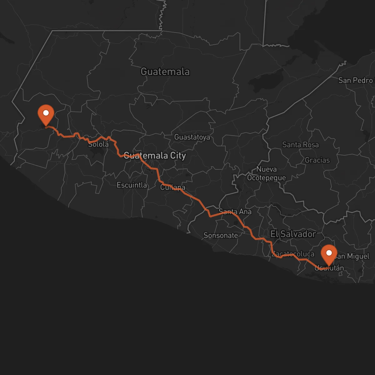 Ruta Usulután - San Marcos