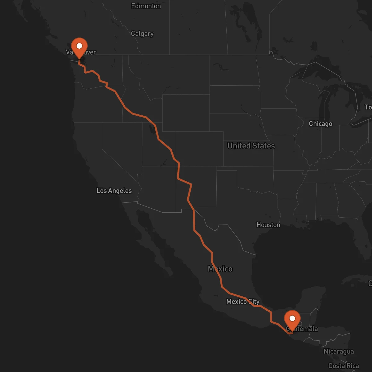 Ruta Victoria - San Marcos