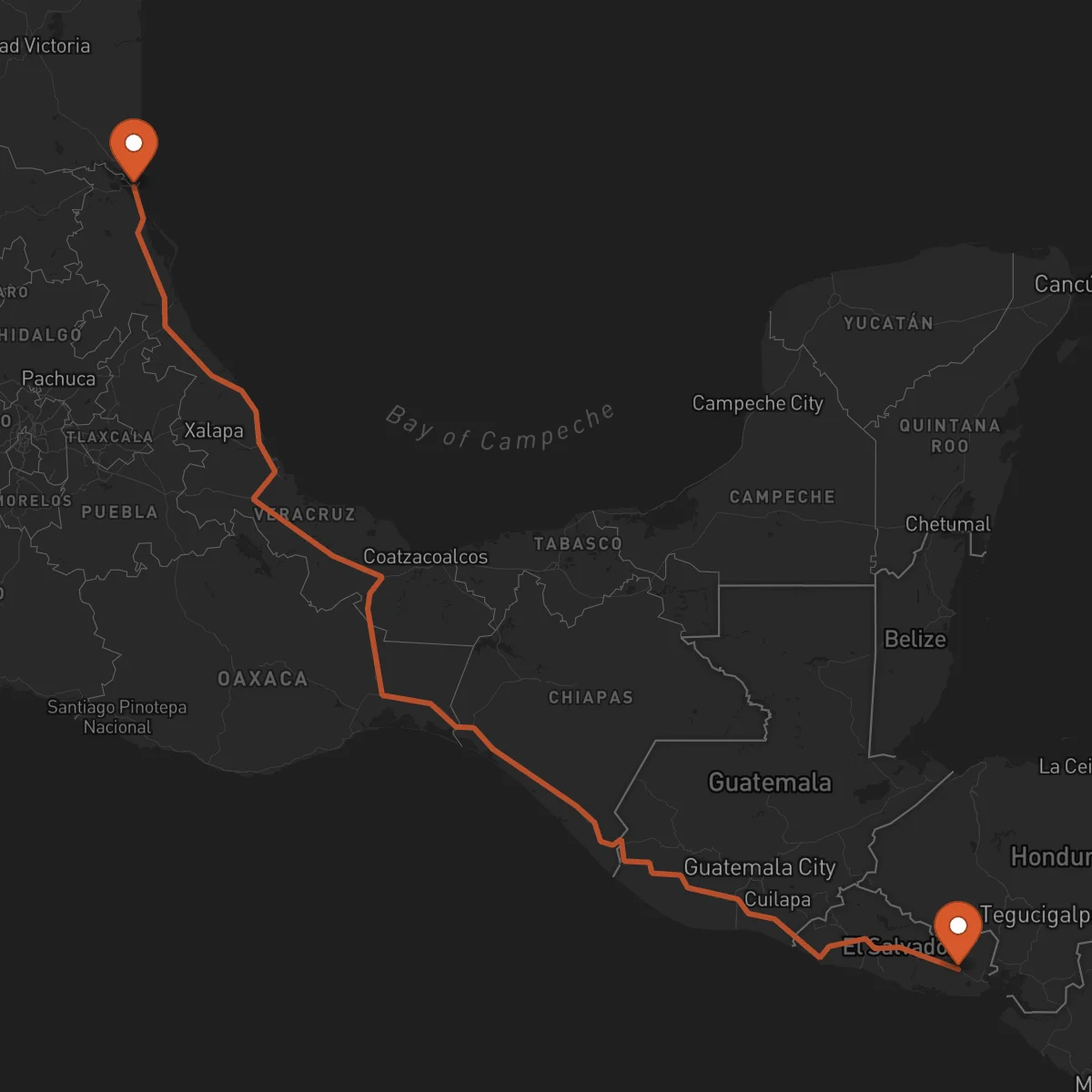Ruta Tampico - San Miguel