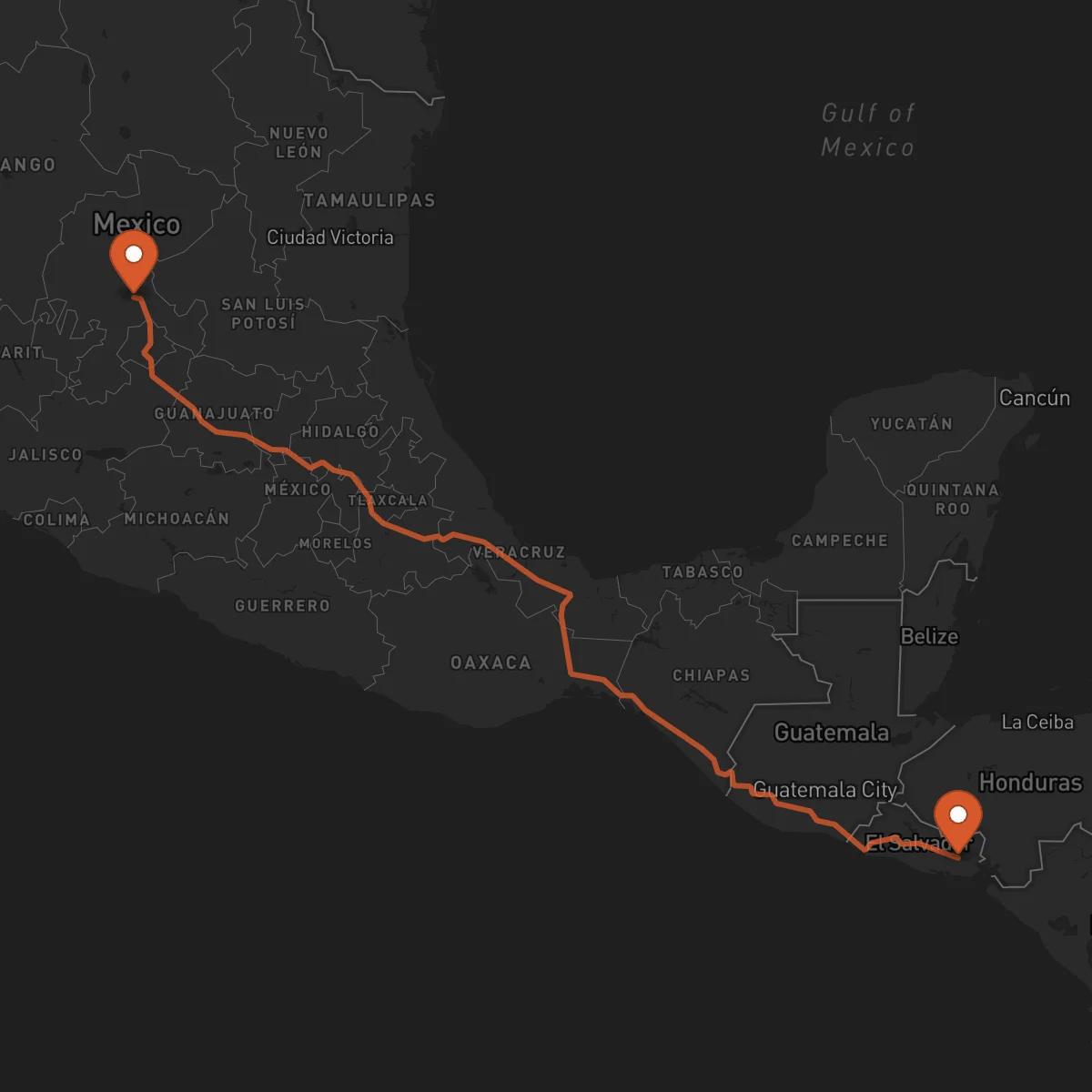 Ruta San Miguel - Zacatecas
