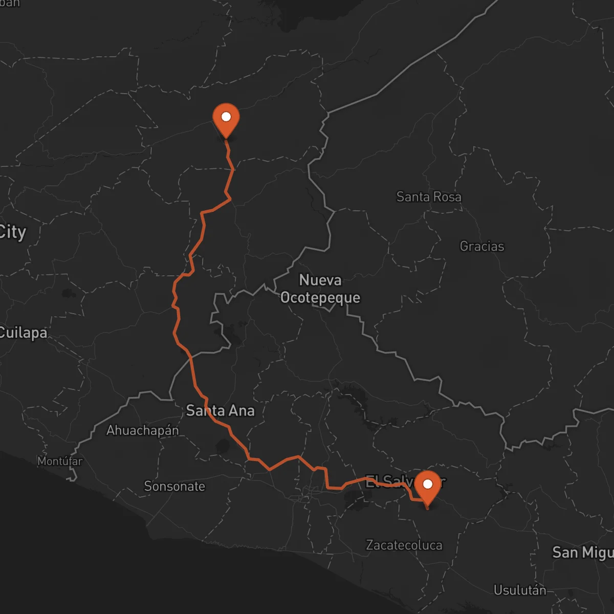 Ruta San Vicente - Zacapa