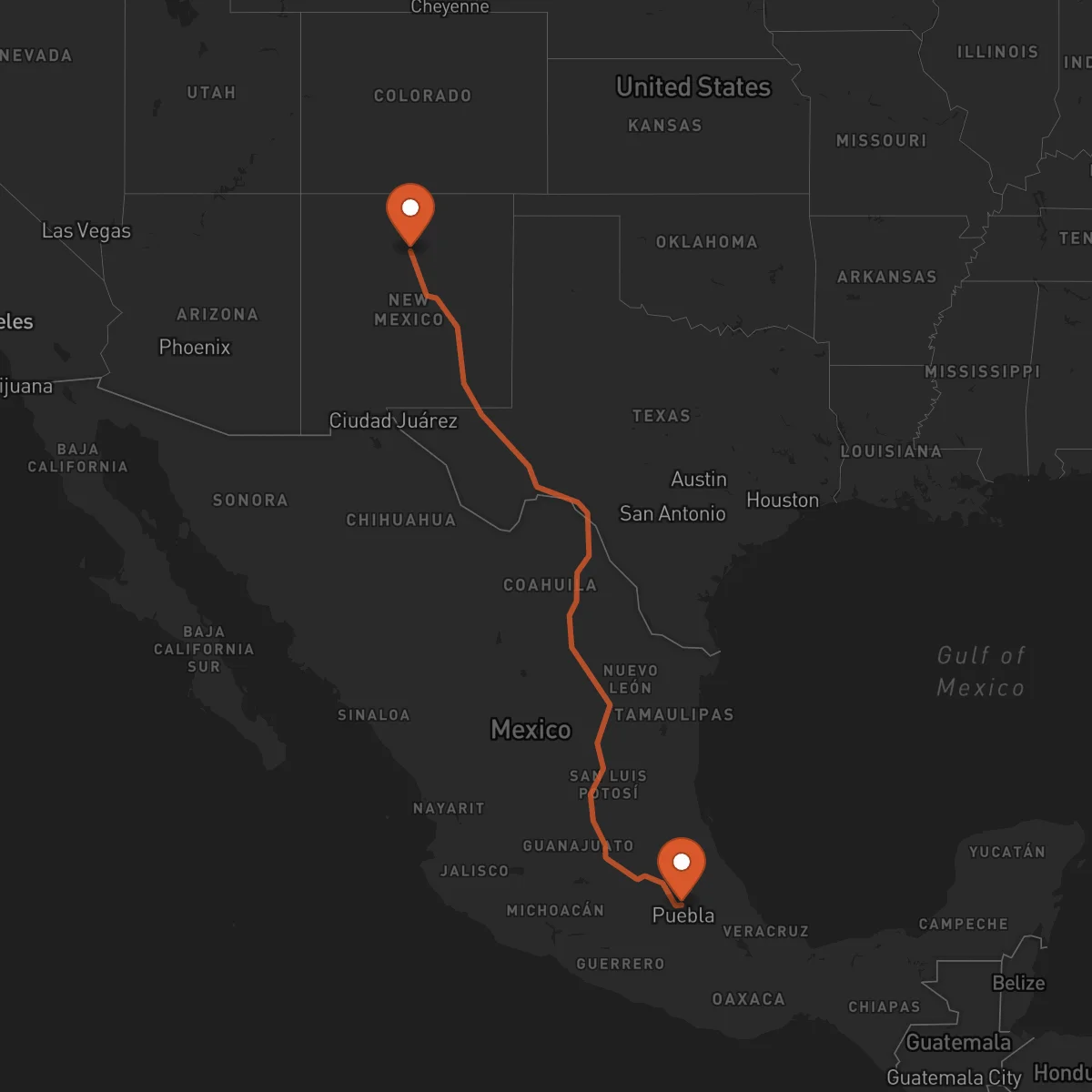 Ruta Tlaxcala de Xicohténcatl - Santa Fe