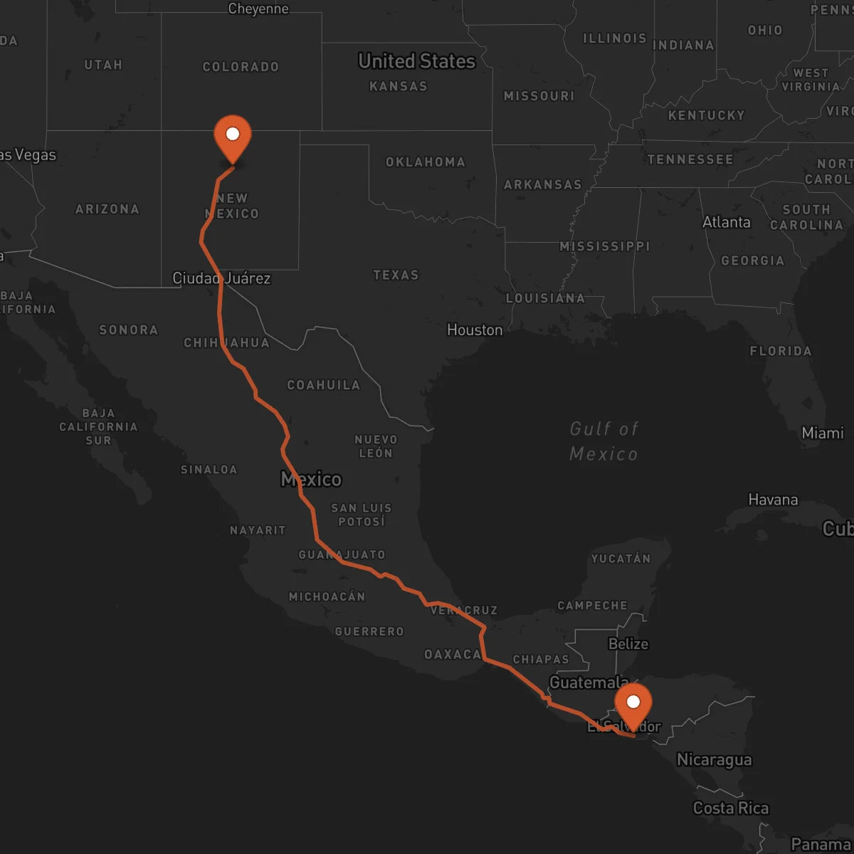 Ruta Santa Fe - Usulután