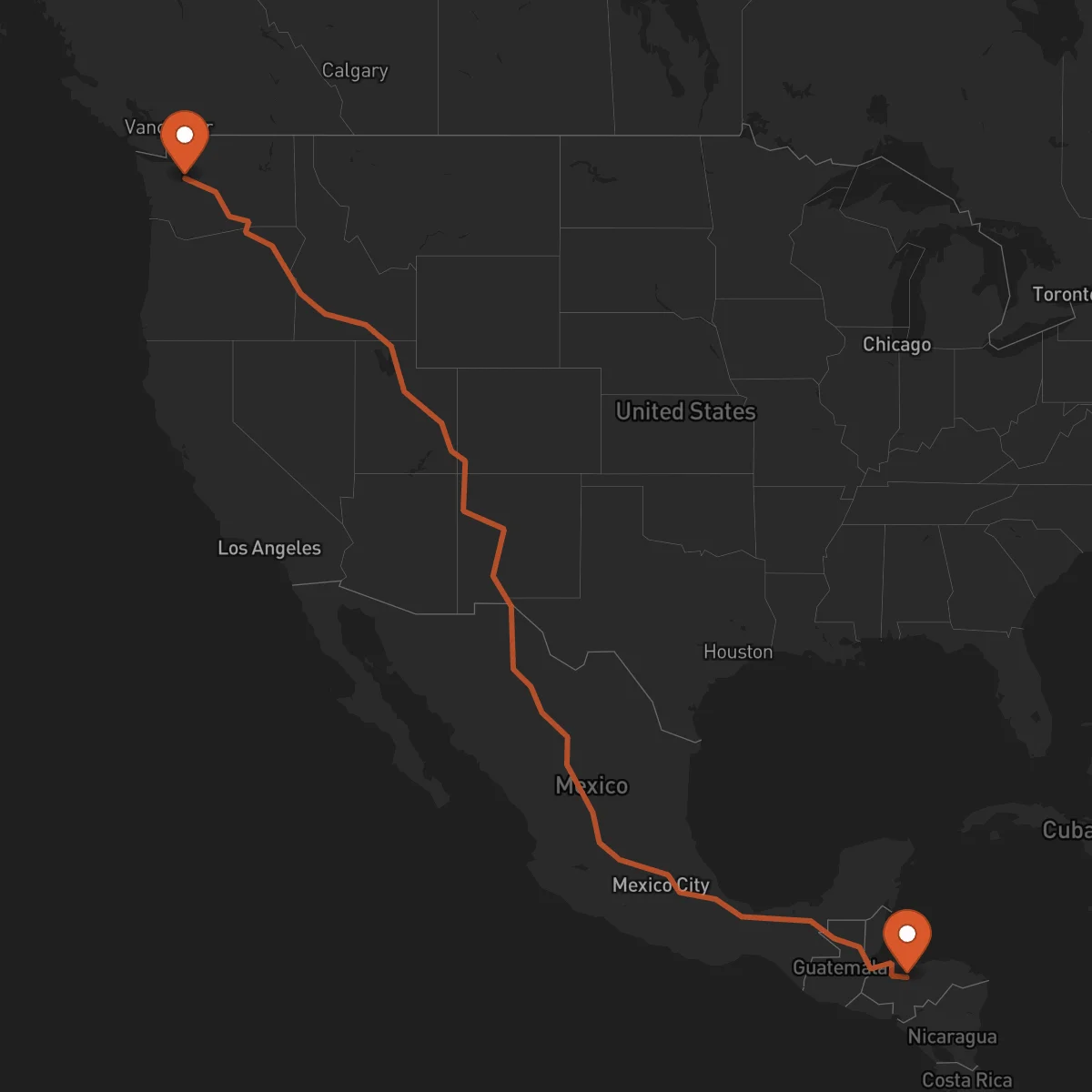 Ruta Yoro - Seattle