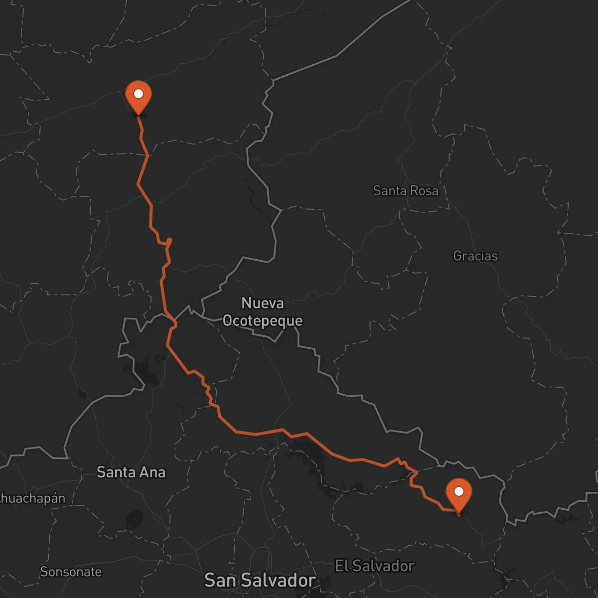 Ruta Zacapa - Sensuntepeque
