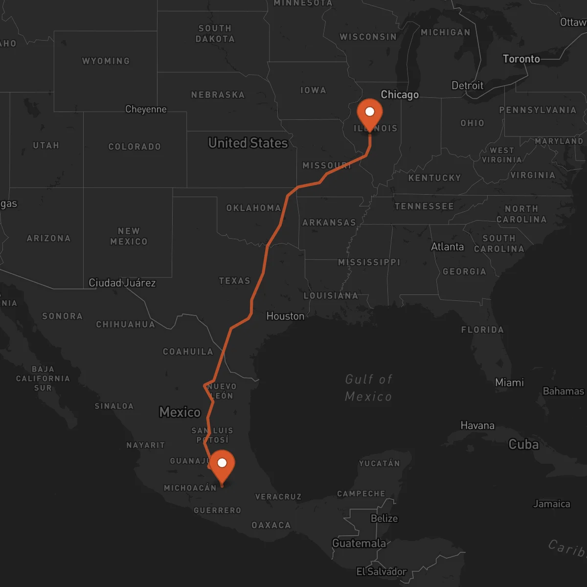 Ruta Toluca - Springfield