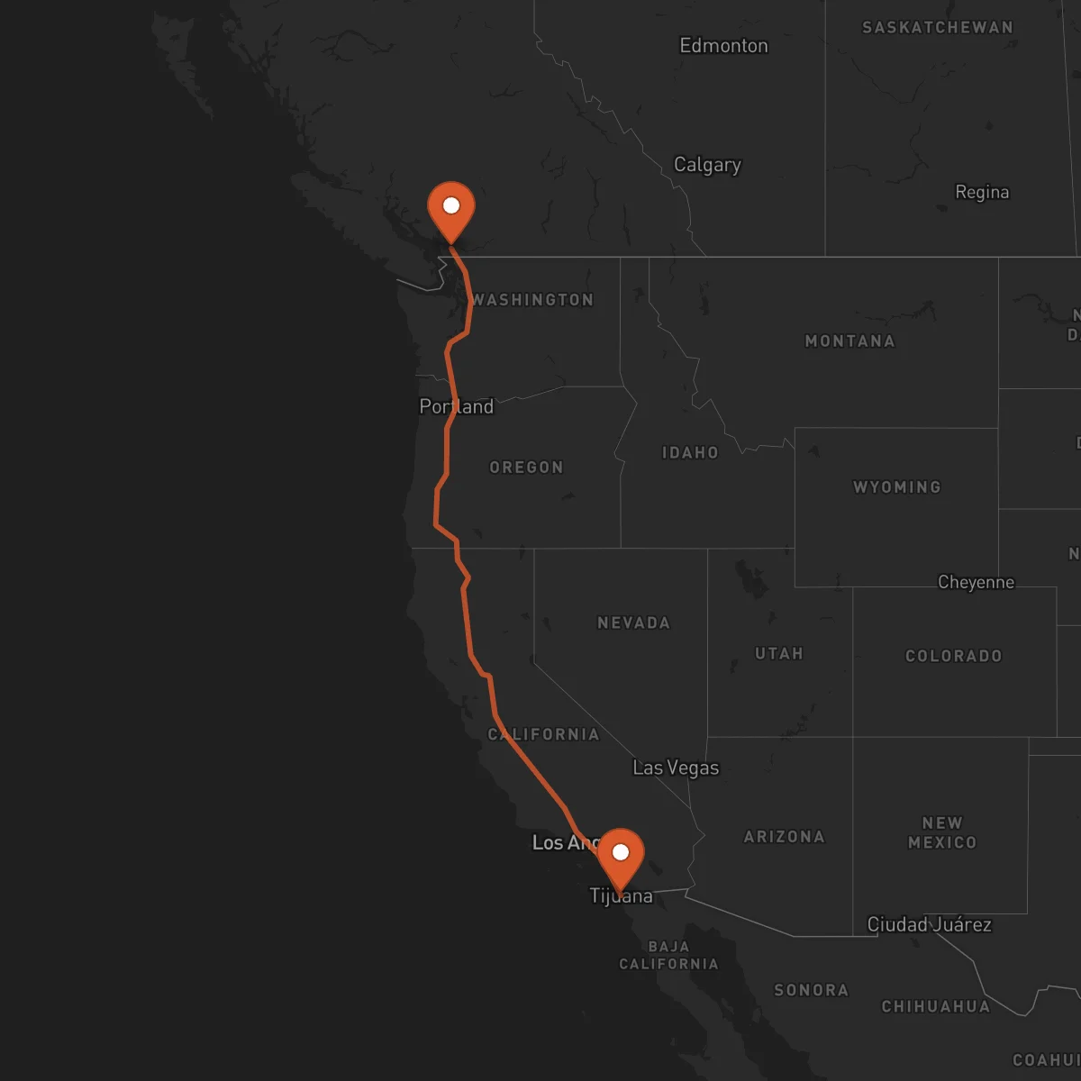 Ruta Tijuana - Surrey