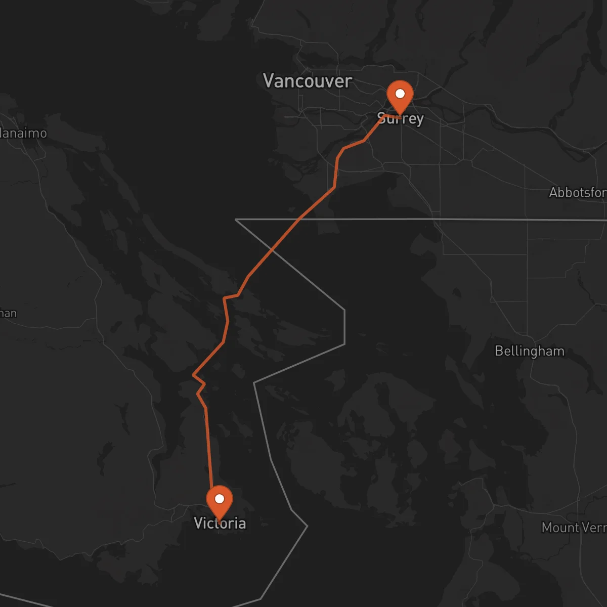 Ruta Victoria - Surrey