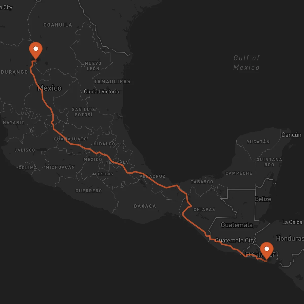 Ruta Usulután - Torreón