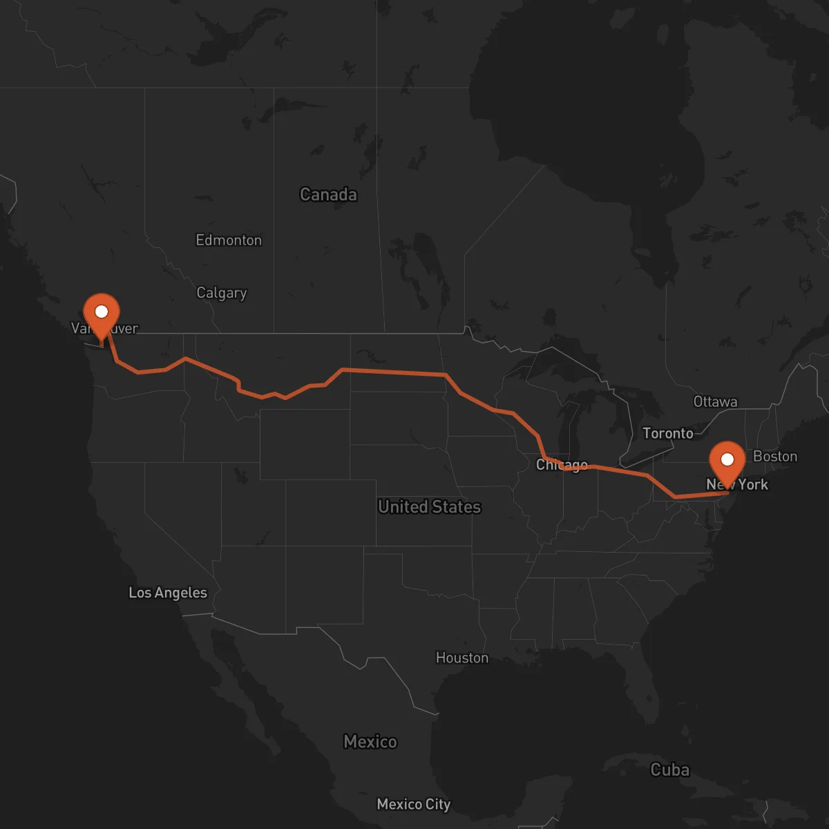 Ruta Victoria - Trenton