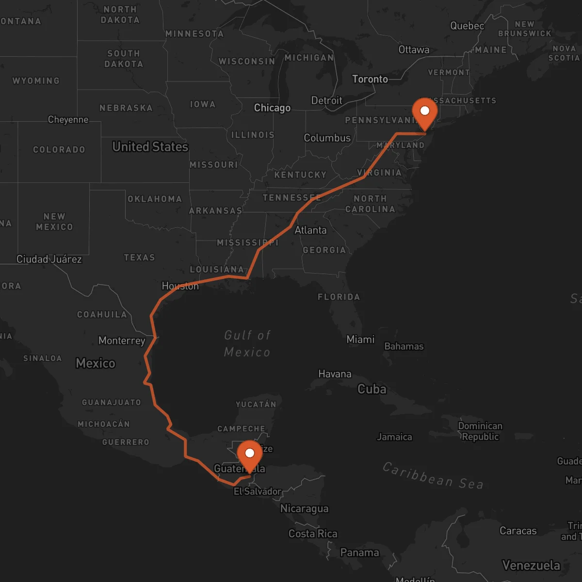 Ruta Zacapa - Trenton