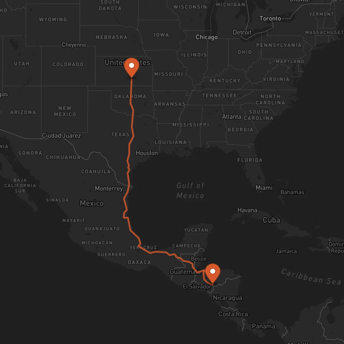 Ruta Wichita - Yuscarán